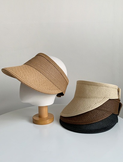 내추럴 여름 UV자외선차단 벨크로 썬캡 모자